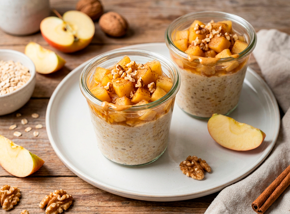 Apfelkuchen-Haferflocken (Apple Pie Oats)